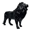Lion Sculpture For Sale Black