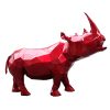 Rhinoceros Sculpture Supply Red