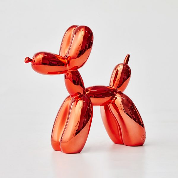 Wig beest Quagga Balloon Dog Sculpture Small - Modern Sculpture Artist