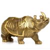 1I904063 Brass Rhinoceros Feng Shui Products (3)