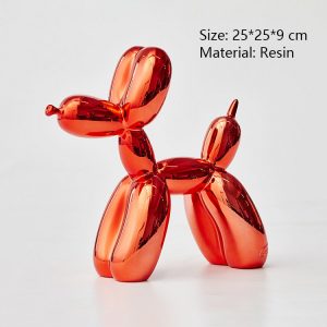 赤い風船の犬の彫刻のオンライン販売