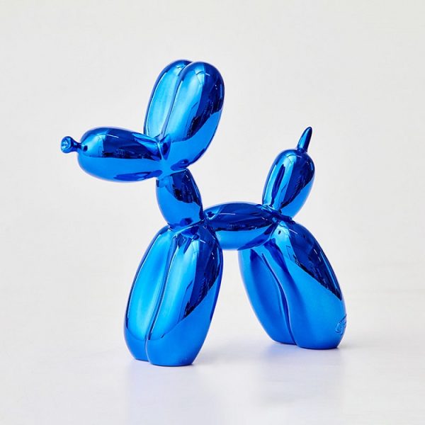 jeff koons balloon dog blue