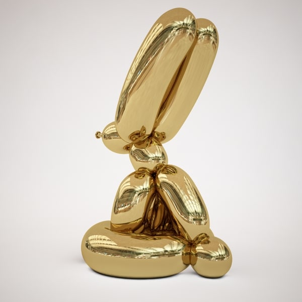 1I716004 stainless steel balloon rabbit (2)