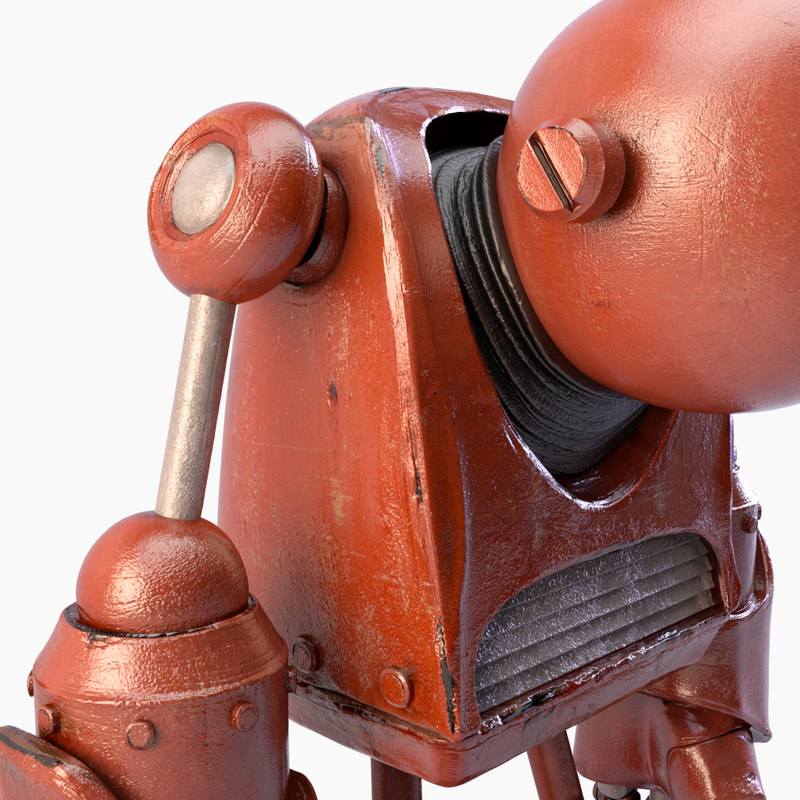 1I716008 metal robot sculpture custom design (9)