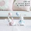 1I820001 Resin Easter Bunny Figurines Plastic (6)
