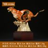 1I904060 Feng Shui Leopard Statue Brass (6)