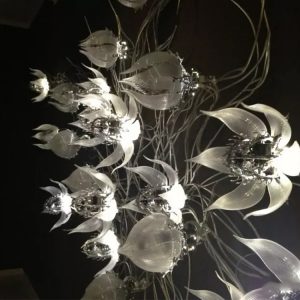 1IC19001 Stainless Steel Flower Sculpture (13)