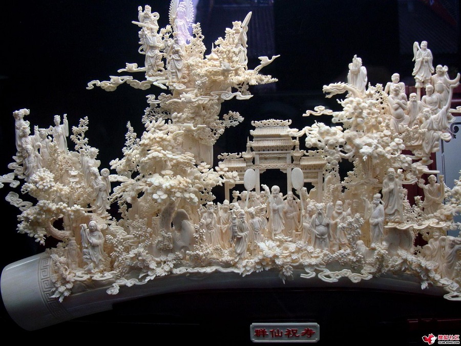 ivory sculpture materials