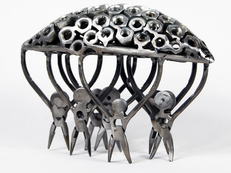 metal sculpture materials