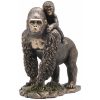 1L207004 Resin Gorilla Statue Patung Gorila (1)