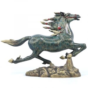 Статуя бегущих лошадей по фен-шуй (3)