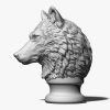 Wolf Head Sculpture Supplier (2)