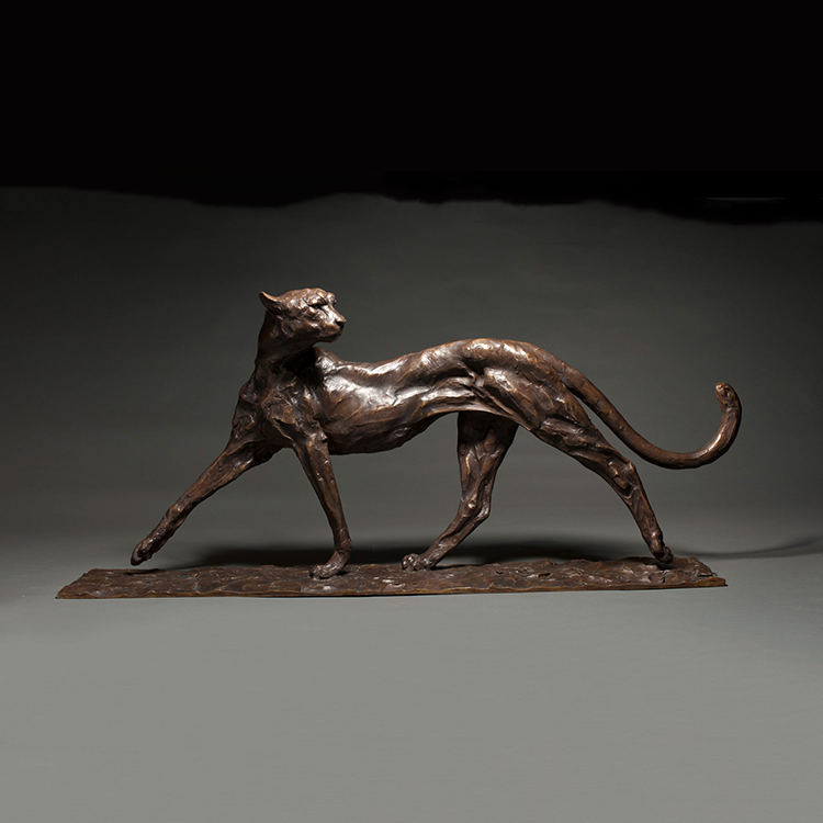 bronze cheetah statues maker (8)