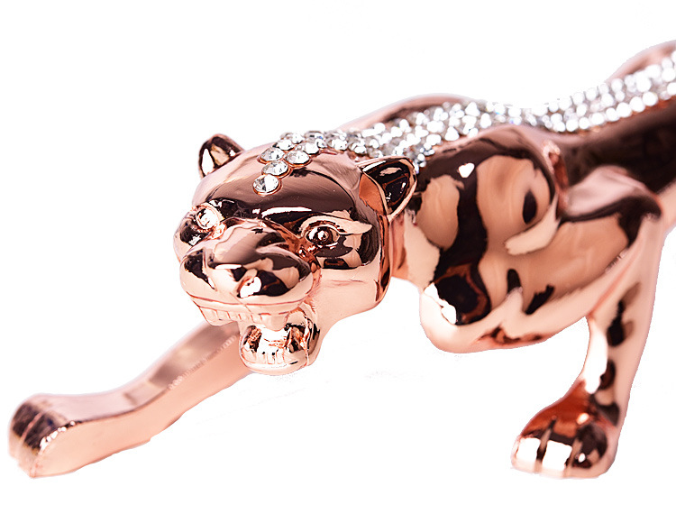 1J604008 Silver Leopard Ornament Online Sale (1)