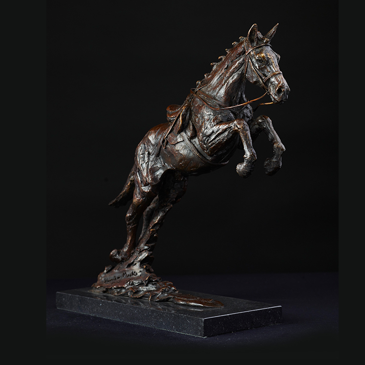 1JA13001 Copper Horse Statue China Maker (1)