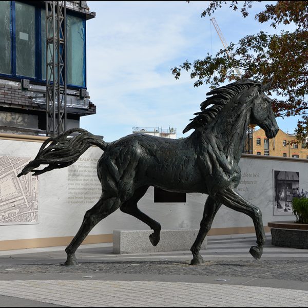 1JA13005 bronze horse statue life size (2)