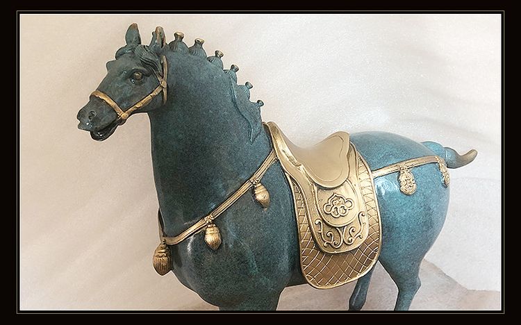 1JA28002 tang horse statues for sale (10)