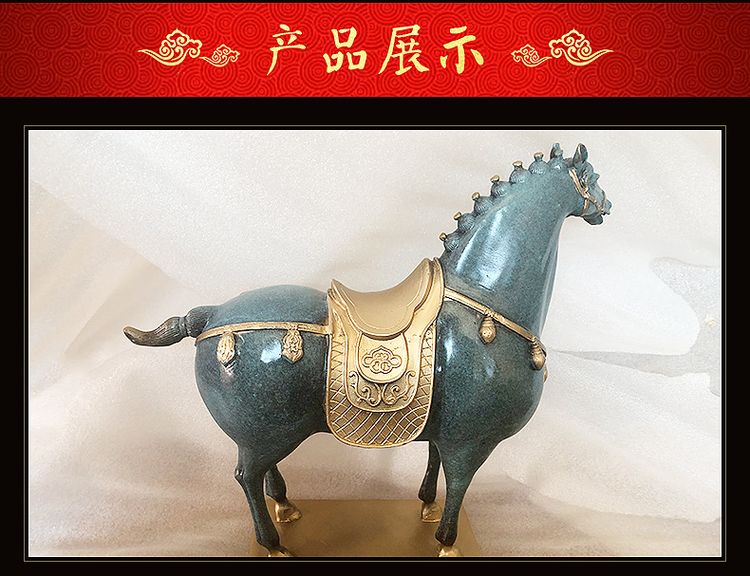 1JA28002 tang horse statues for sale (7)