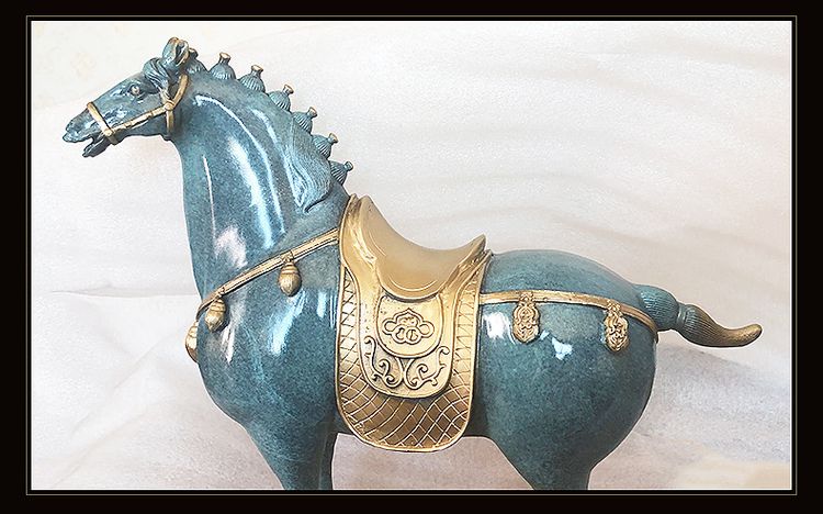 1JA28002 tang horse statues for sale (8)