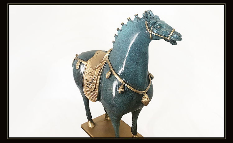 1JA28002 tang horse statues for sale (9)