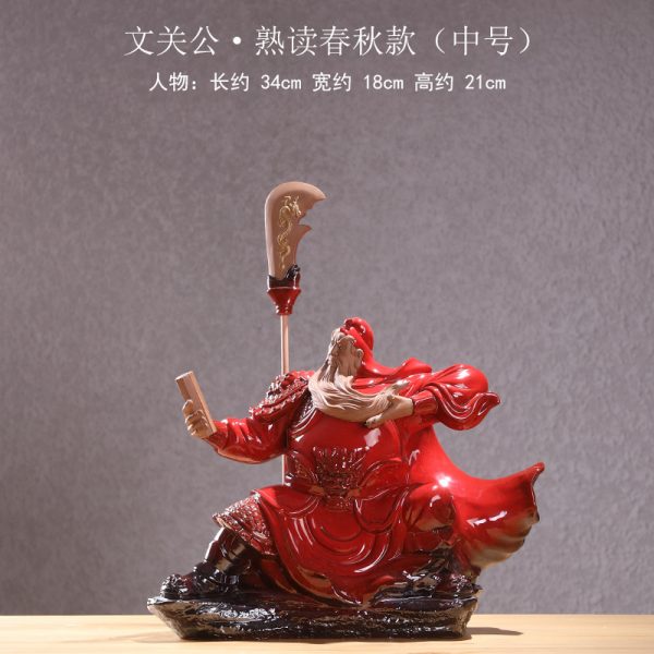 B-M chinese guan yu statue