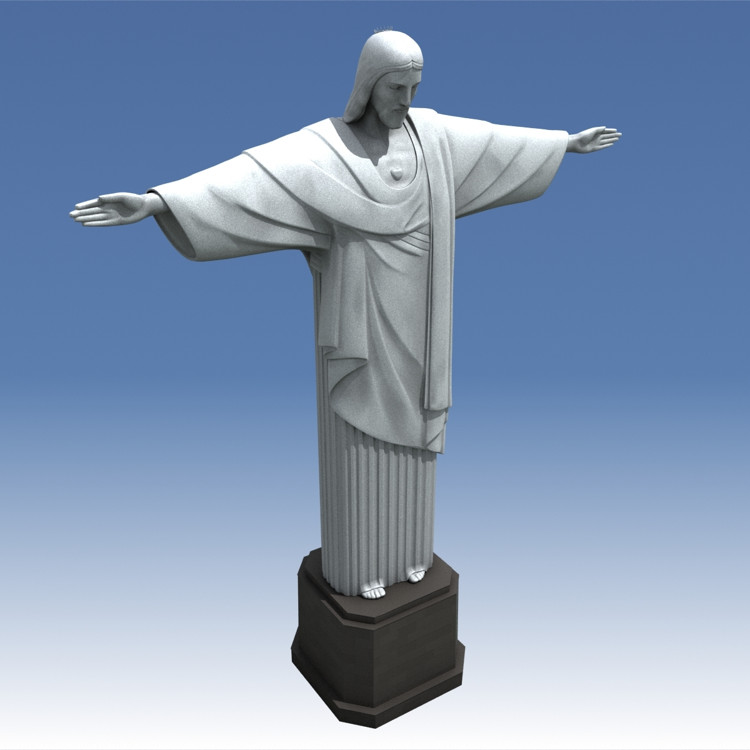 1I711010 jesus christ sculpture white marble (16)
