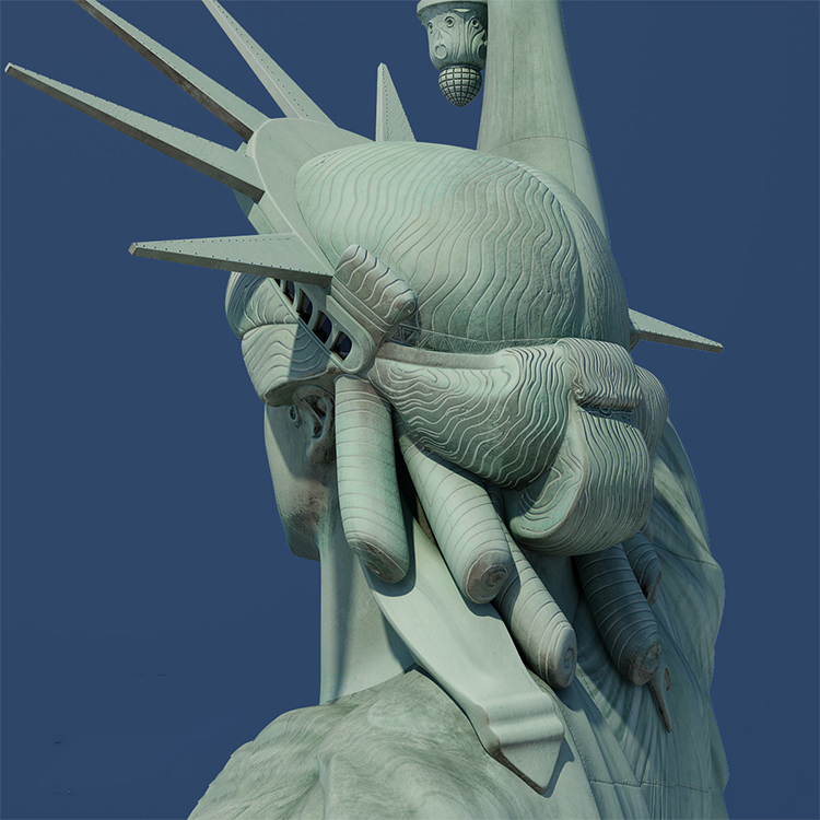 1I715001 Statue Of Liberty Sculpture (4)