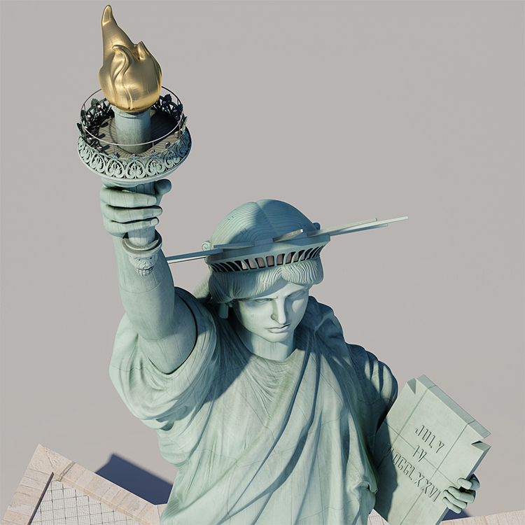 1I715001 Statue Of Liberty Sculpture (6)