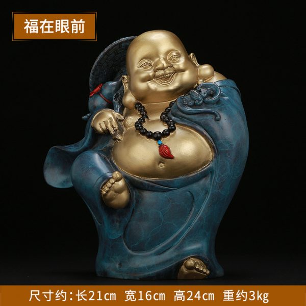 1I904030 laughing buddha statue for home (6)