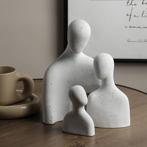 1JC21015 abstract family statue china maker (1)