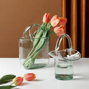1JC21019 Glass Purse Shaped Vase Sale (4)