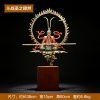 1I904050 Song Wukong Statue Brass (1)
