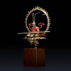 1I904050 Song Wukong Statue Brass (14)