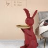 1JC21038 Resin Rabbit Statues Serveware (19)
