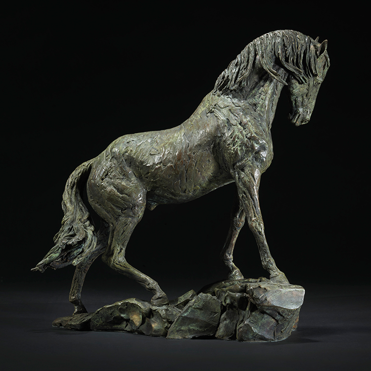 1JA13009 statue de cheval china fabricant (2)