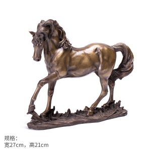 1JB03009 Скульптура лошади, домашний декор, распродажа (12)