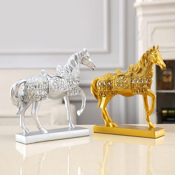 1JB03015 Horse Statue Home Decor Online Sale (16)