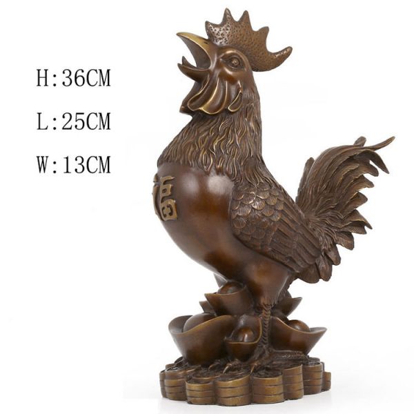1JB18020 Feng Shui Chicken Statue (10)