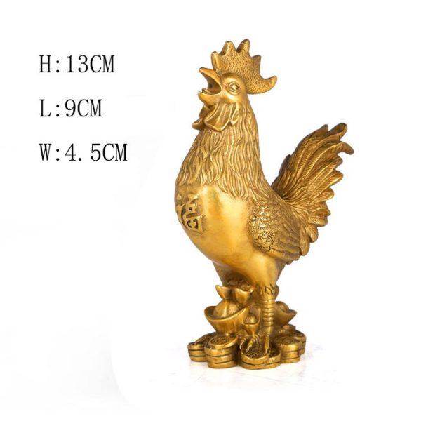 1JB18020 Feng Shui Chicken Statue (2)