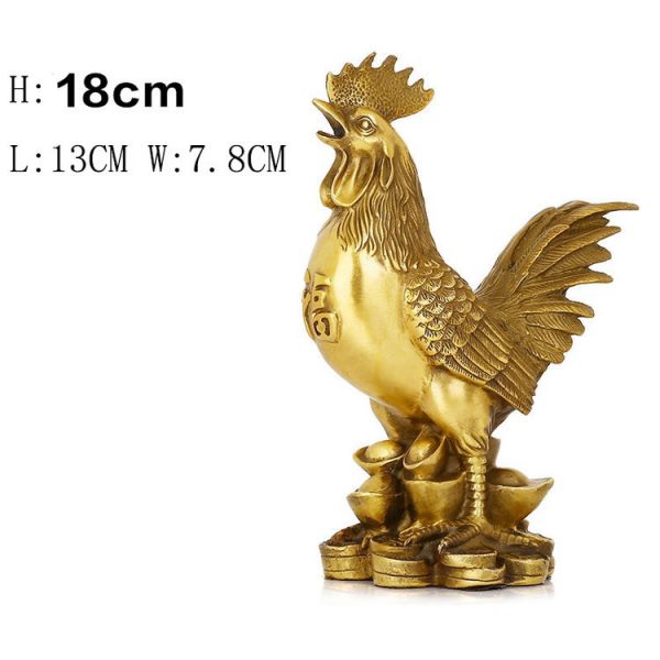1JB18020 Feng Shui Chicken Statue (3)