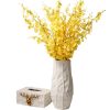 1JC21024 White Ceramic Flower Vase China Supplier (3)