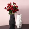 1JC21024 White Ceramic Flower Vase China Supplier (5)