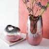 1JC21030 Blush Pink Glass Vase Sale (1)