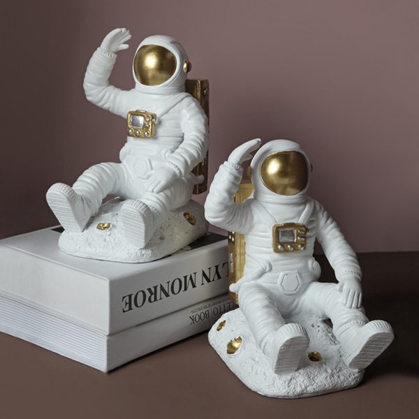 1JC21085 Astronaut Bookends China Factory Online Sale (2)