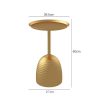 1L610015 Small Round Metal Side Table Factory (1)