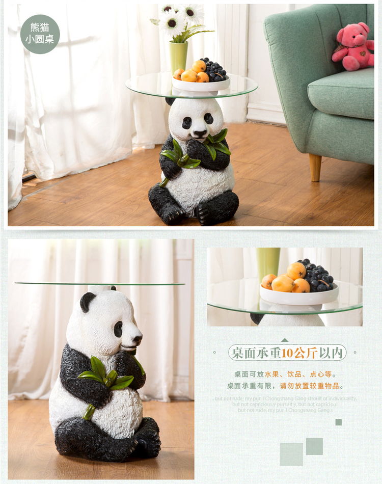 1L610018 Panda Side Table Factory Sale (2)