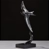 1JA19005 Swallow Statue Bronze Material (5)