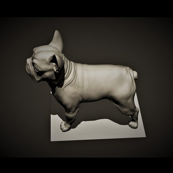 1I801011 French Bulldog Garden Statue Design (6)