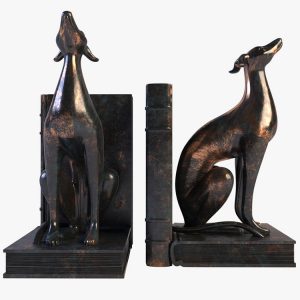 1I801030 Greyhound Bookend Resin Chine Fournisseur (7)