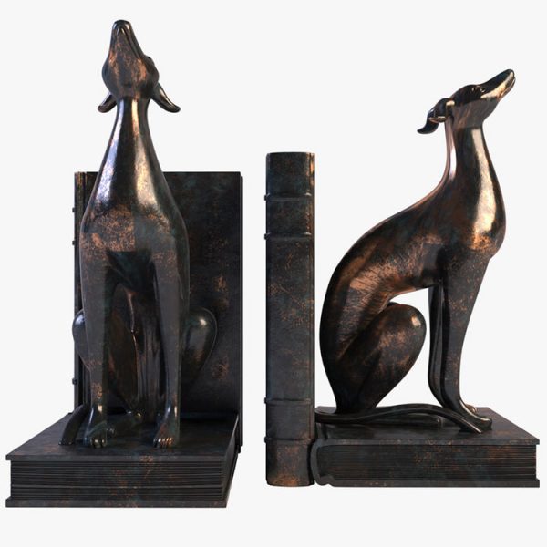 1I801030 Greyhound Bookend Resin China Supplier (7)